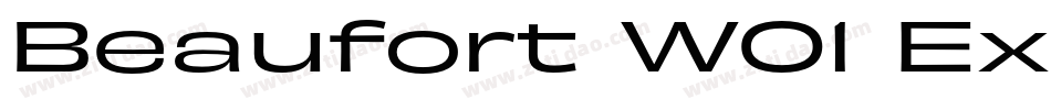 Beaufort W01 Extd Me字体转换